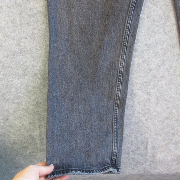 Abercrombie & Fitch High Rise Gray Jeans - Picture 5 of 15